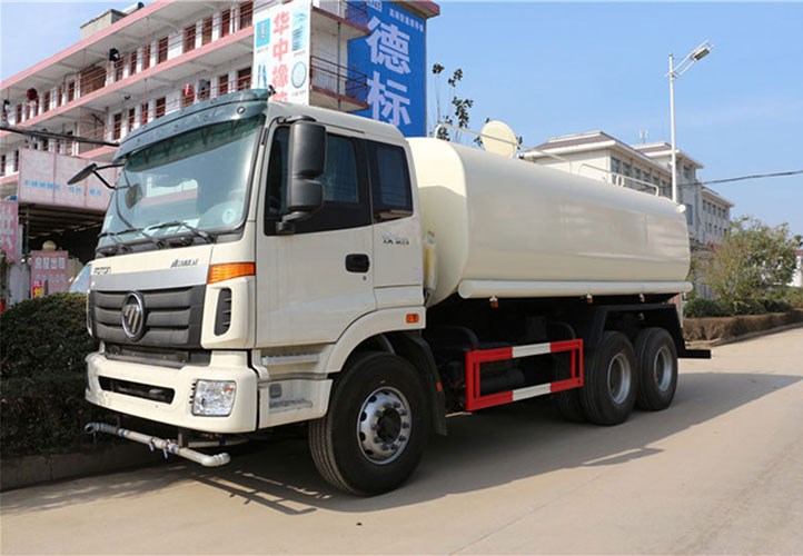 國五福田歐曼后雙橋20噸綠化灑水車