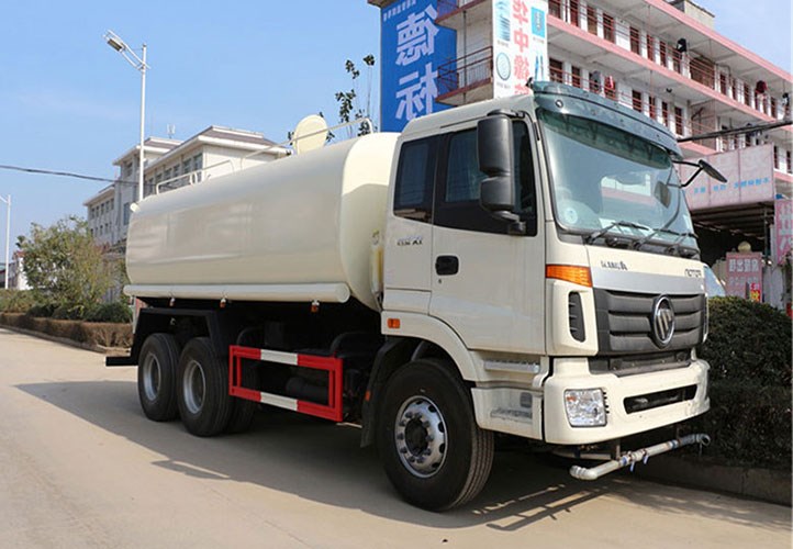 國五福田歐曼后雙橋20噸綠化灑水車