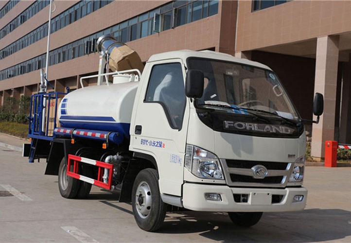 國六藍牌福田小卡之星3噸灑水車